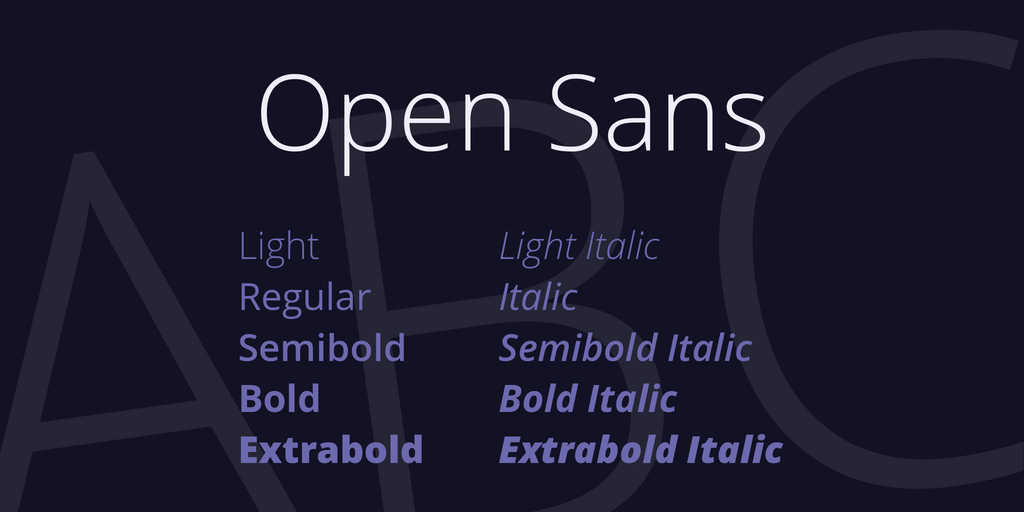 Open Sans Font Download For Mac